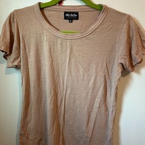 Back Beat Co oversized crop t shirt